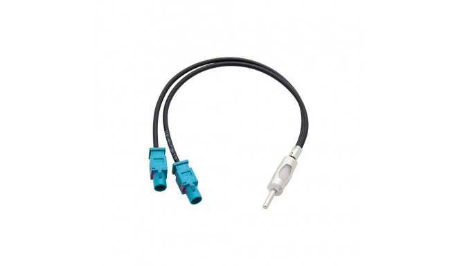 0224# Fordi auto antenni adapter 2xFakra(M)-DIN pistik