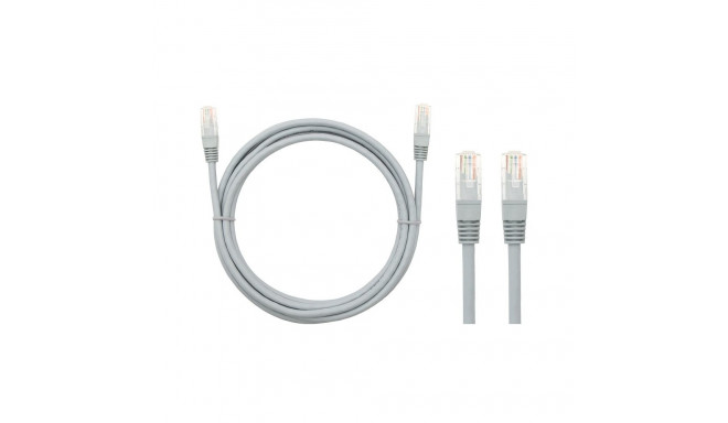 2717# Przyłącze patchcord utp 5,0m szary