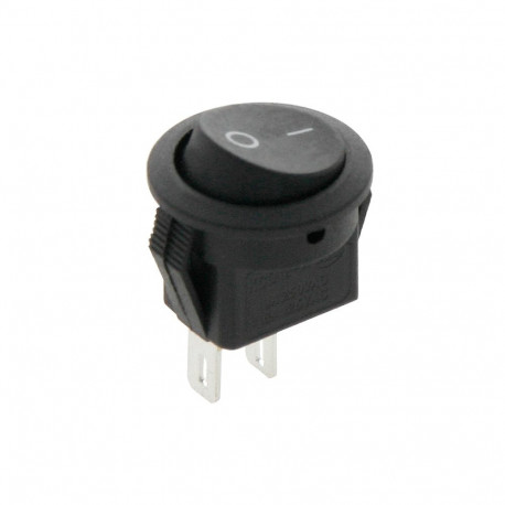 2922# mk101-8c must ümar on-off lüliti, 2p (20 tk)