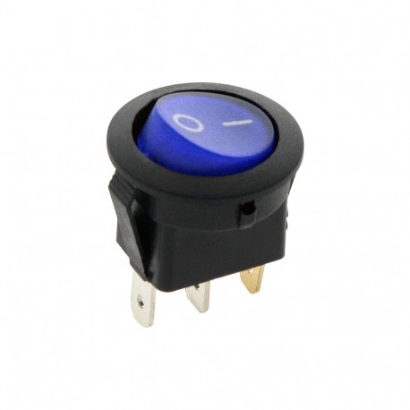 5814# valgustusega ümmargune lüliti 230 sinine (20 tk.)