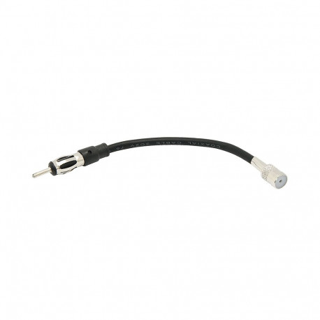 5449# Przejście anteny samochodowej gniazdo bl/wtyk pl kabel proste (10 tk.)