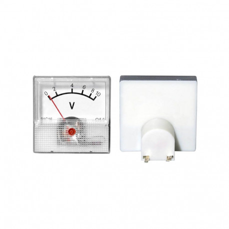 51-610# Miernik analogowy voltomierz kwadrat mini 10v