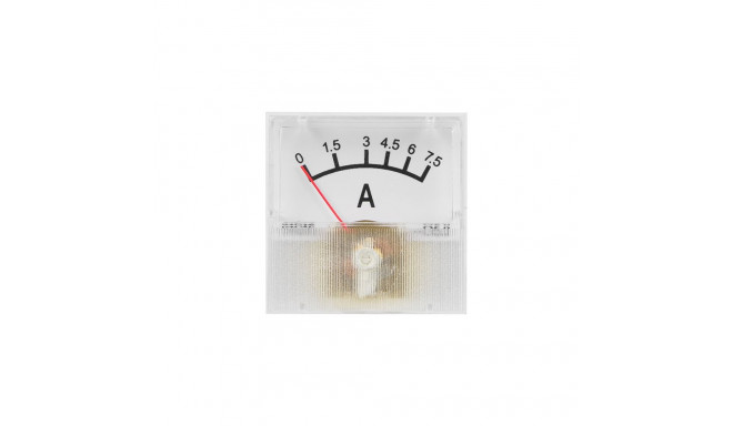 51-507# Analoogvoolumõõtja ruudukujuline mini 7.5A + šunt