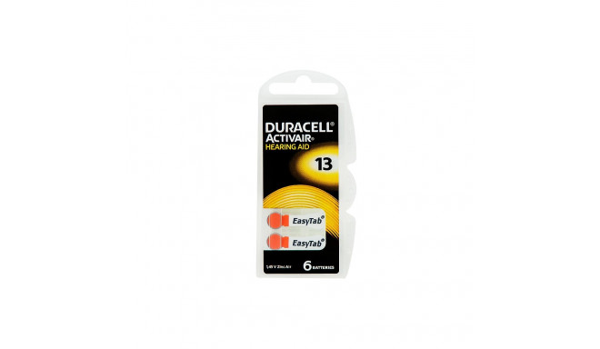 8747# Duracell 13A kuuldeaparaadi patarei 6tk
