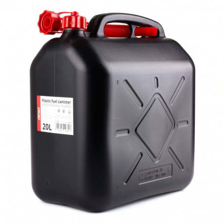 Plastikust kanister, must 20l