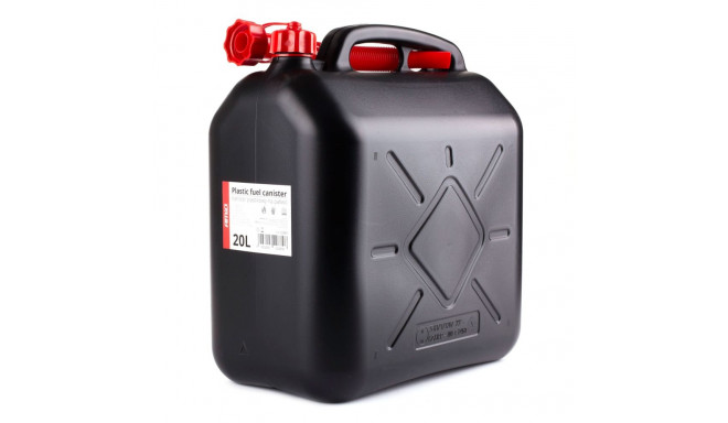 Plastikust kanister, must 20l