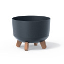 Doniczka Gracia Standard Eco Wood DGRL240W antracyt eco Doniczka Gracia Standard Eco Wood DGRL240W antracyt eco