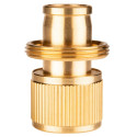 Złączka przelotowa 3/4", mosiężna