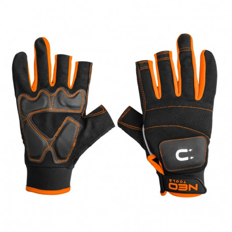 Töökindad magnetiga, sõrmedeta, suurus 10"