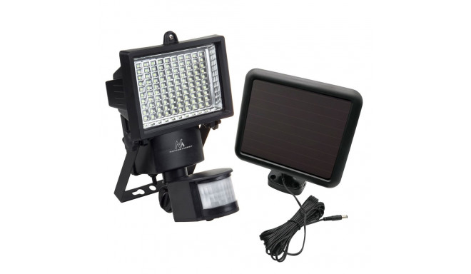 Solarny LED valgusti liikumisanduriga Maclean Energy IP44, 6W, 360lm, 6000K külm valge, liitiumioona