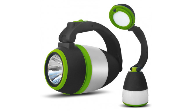 Lampa LED 3w1 Maclean, matkamiseks, lauavalgusti, taskulamp, 1W, 60-200lm, külm valge 6000K, 18650 1