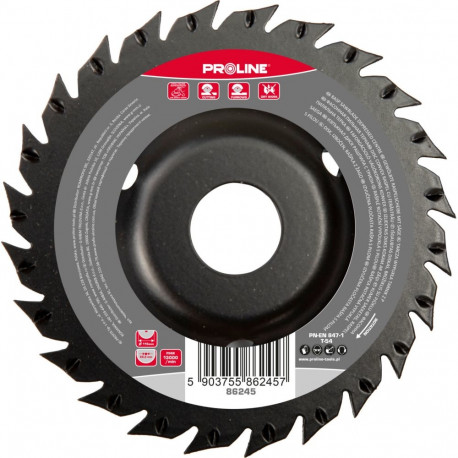 Tarcza wypukła tarnik jämedad hambad saega 125mm proline