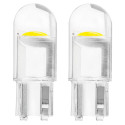 Żarówki led standard t10 w5w cob hpc 12v clear white amio-02645