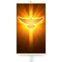 Grzejnik na podczerwień - giętki panel grzewczy 430W TRIO wzór 12 gołąb, wymiary 100x57cm z regulato