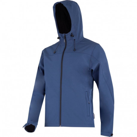 Kurtka softshell z kapt. granatowa, "3xl", ce, lahti