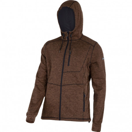 Bluza z kapturem i suwakiem brązowa, "3xl",ce,lahti