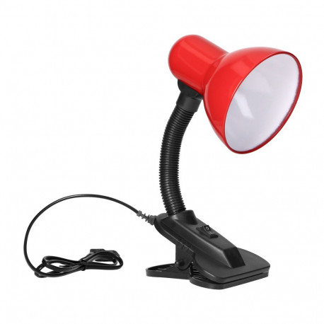 LATSA klambriga laualamp 10W E27, teras + plast, punane