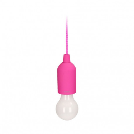 bateryitoitega öölamp nööriga 1W LED, 3 x AAA, roosa