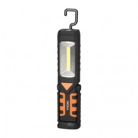 Töökoja LED COB 3W+1W LED 1200mAh taskulamp powerbank-funktsiooniga