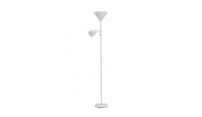 Lampa stojąca podłogowa URLAR, 175 cm, max 25W E27, max 25W E14, biała