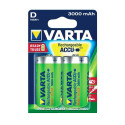 2x akumulatorki Varta Ready2use R20 D 3000mAh