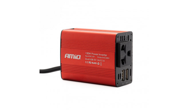 Pingemuundur 12V/230V 150W/300W 2xUSB PI01 AMIO-02468