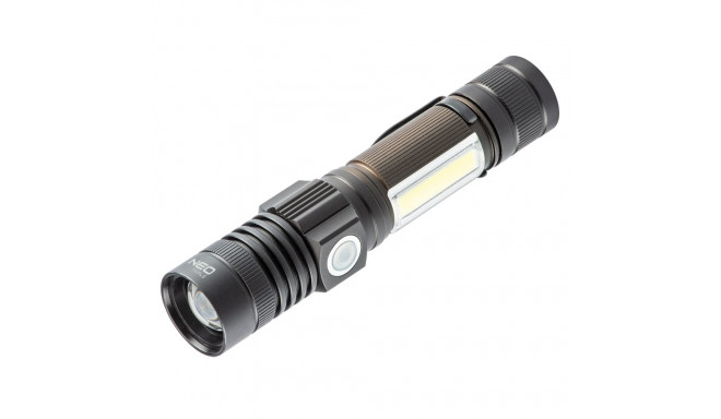 akuga USB 800 lm 2 ühes CREE T6 LED taskulamp
