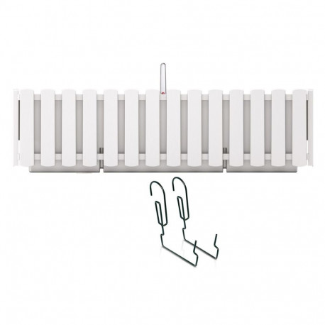 Boardee Fencycase DDEF600W valge rõdukast koos konksudega