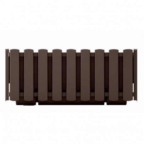 Skrzynka balkonowa Boardee Fencycase DDEF400 brązowa