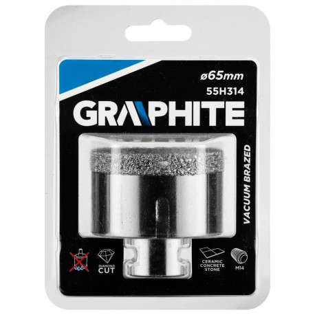 Otwornica diamentne 65 mm x M14