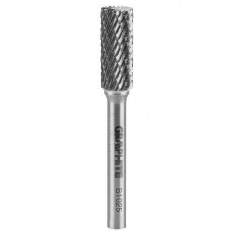 HM metalli freess, tüüp B (silindriline ülaosas lõiketeradega), 10 x 25 mm, vars 6 x 45 mm