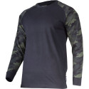 Koszulka z dł. rękaw. 190g/m2, moro-czar., "2xl", ce,lahti