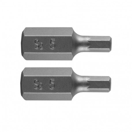 HEX-otsik 5 x 30 mm, S2, 2 tk. (3 tk.)