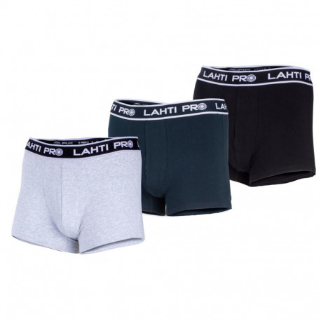 Meeste bokserid mustad, hallid, tumesinised, 3 paari, "3xl", lahti