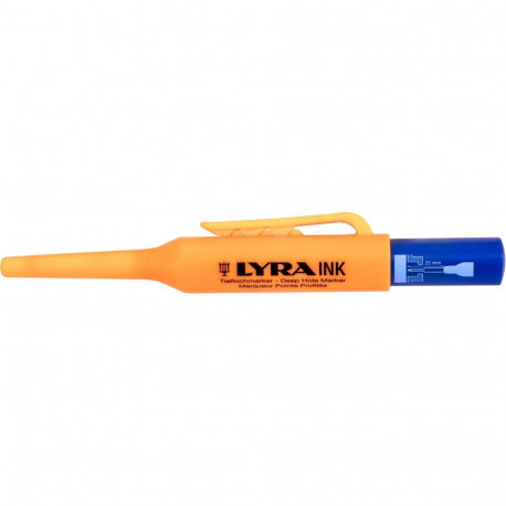 Marker do głębokich otworów 1mm niebieski lyra-ink