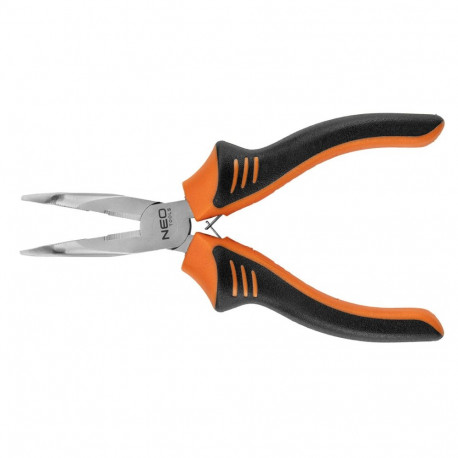 Szczypce wydłużone wygięte 160 mm