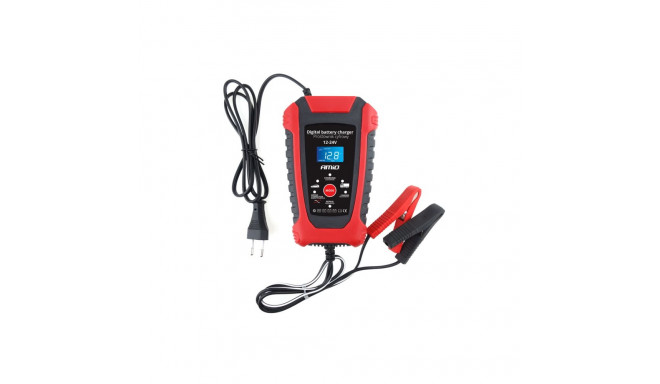 Prostownik cyfrowy ładowarka do akumulatora 6a 3a 12v 24v dbc-03 amio-02379