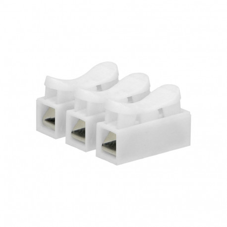 Vedruklemm 3x2,5mm 3-kohaline, 10 tk.