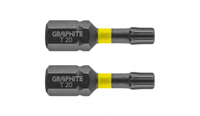 Bity udarowe TX20 x 25 mm, 2 szt.