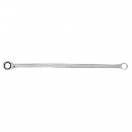 Klucz oczkowy dwustronny z grzechotką, długi 14 mm