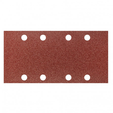 Papier ścierny na rzep 93 x 185 mm, K80, 5 szt., z otworami (5 tk.)