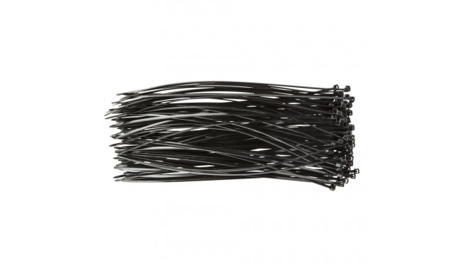 Opaski zaciskowe 2.5 x 200 mm, 100 tk, mustad (5 tk)