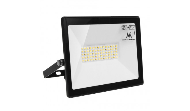 Naświetlacz LED Maclean, Slim 50W, Cold White (6000K), IP65, PREMIUM, MCE550 CW