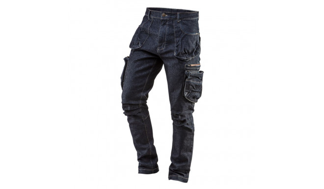 5-taskutega DENIM tööpüksid, suurus XXL