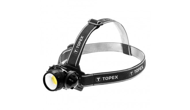 Latarka czołowa 3W LED COB, 3 x AAA