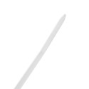 Opaski zaciskowe 2.5 x 100 mm, 100 szt., białe