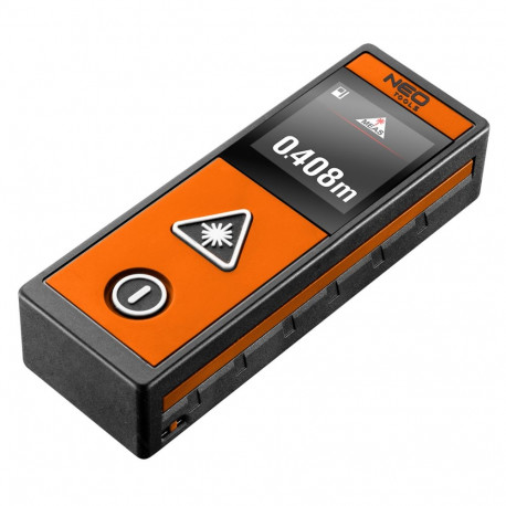 laserkiirtemõõtja, ulatus 40 m, puuteekraan