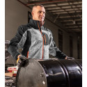 Bluza dziana wzmacniana tkaniną softshell, rozmiar XXL