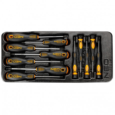 "pz-, tx-tüüpi täppiskruvikeerajad, komplekt 12 tk, sisetükk"