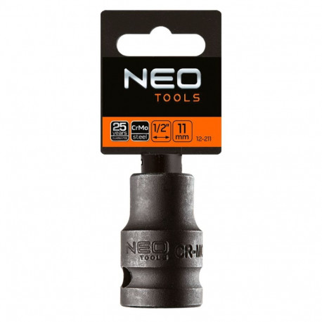 Löökpadrun 1/2", 15 x 38mm, Cr-Mo